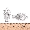 304 Stainless Steel Lobster Pendants STAS-T067-25P-3