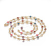 304 Stainless Steel Enamel Chains CHS-P006-09G-1