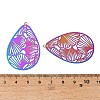 201 Stainless Steel Filigree Pendants SA-CBAEF74-01-3