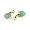 Natural Green Aventurine Charms X-G-N326-142-07-3