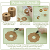 Paper Wine Glass Charms DIY-WH0060-46A-02-4