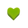Heart Food Grade Eco-Friendly Silicone Beads LS-SIL-WH0013-56E-1
