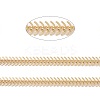 Brass Fishbone Chain CHC-E027-01G-02-2
