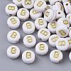 Plating Acrylic Beads PACR-R242-01B-1