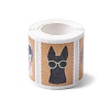 200Pcs Roll Dog Stickers DIY-U008-08B-4