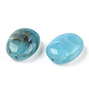 Oval Imitation Gemstone Acrylic Beads OACR-R047-13-2