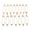 304 Stainless Steel Charm Bracelets for Women BJEW-C098-14G-4