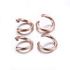 304 Stainless Steel Open Jump Rings LS-X-STAS-O107-06RG-F-2