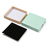 Square Cardboard Paper Jewelry Box CON-D014-02C-01A-1