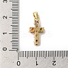 Rack Plating Brass Cubic Zirconia Pendants X-KK-G504-17G-3