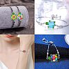 60Pcs 15 Styles Alloy Enamel Connector Charms ENAM-CJ0004-40-7