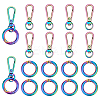 10Pcs Alloy Swivel Clasps DIY-PH0031-48-1