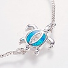 Adjustable Brass Bolo Bracelets BJEW-I240-01P-02-2