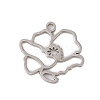 Non-Tarnish 304 Stainless Steel Pendants STAS-S139-06P-09-1