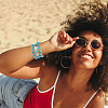 DIY Natural Lava Rock &  Synthetic Turquoise & Coral  Beads Bracelet/Necklaces Making Kits DIY-TA0012-54-9