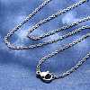 Tarnish Resistant 304 Stainless Steel Cable Chain Necklaces NJEW-E026-04P-1
