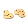 Ion Plating(IP) 304 Stainless Steel Connector Charms STAS-C081-04G-J-2