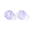 Baking Paint Transparent Glass Beads GLAA-N011-10mm-05-2
