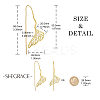 SHEGRACE 925 Sterling Silver Dangle Earrings JE822A-4