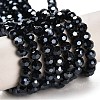 Electroplate Glass Bead Strands X-EGLA-R015-4mm-15-2