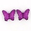 Transparent Acrylic Beads PL405Y-12-1