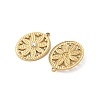 304 Stainless Steel Rhinestone Pendants STAS-Z122-46G-2