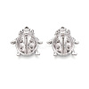 304 Stainless Steel Pendant Rhinestone Settings STAS-T067-84P-1