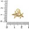 Brass Micro Pave Cubic Zirconia Pendants KK-D426-25D-G-3