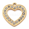 304 Stainless Steel Pendants LS-STAS-M076-07G-1