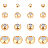 BENECREAT Brass Beads KK-BC0001-41G-NF-1