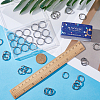 120Pcs 6 Styles 304 Stainless Steel Open Jump Rings STAS-SC0006-13-3