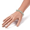 Unisex Chip Glass Beaded Stretch Bracelets BJEW-S143-48-1-3