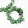 Natural Green Aventurine Stone Bead Strands X-G-R192-B19-2