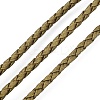 Braided PU Leather Cords WL-WH0005-002H-1