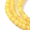 Cat Eye Beads Strands CE-F022-4mm-03-4