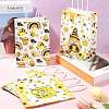 12Pcs 6 Colors Bees Theme Rectangle Paper Bags CARB-FS0001-08-8