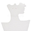 Cardboard Covered with Velvet Necklace & Earring Display Stands ODIS-Q041-04A-02-3