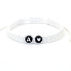 Resin Beads Braided Bead Bracelets FS-WG7326D-01-1