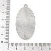 304 Stainless Steel Pendants STAS-D366-02A-P-3