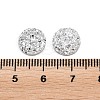 Resin Imitation Druzy Quartz Cabochons RESI-E013-03F-10MM-1-3