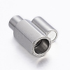 Smooth 304 Stainless Steel Magnetic Clasps X-STAS-H402-63P-3mm-2