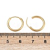 Brass Hoop Earrings EJEW-F378-02G-5