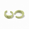 Spray Painted Alloy Cuff Rings RJEW-T011-03-RS-3