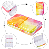   Plastic & Tin Box Empty Watercolor Paint Pans AJEW-PH0001-62-7