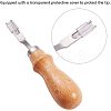 Profession Adjustable Leather Craft Edge Creaser PH-TOOL-G011-05P-5