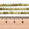 Natural Green Garnet Beads Strands G-B181-A01-3mm-5