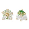 Transparent Glass Pendants PALLOY-MZ00720-04-1