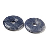 Dyed & Heated Natural Blue Aventurine Pendants G-G132-02A-02-2