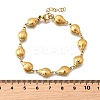 304 Stainless Steel Ladybug Link Bracelets for Women BJEW-K226-15A-G-5