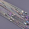 304 Stainless Steel Rope Chain Necklaces HK1037-5-1